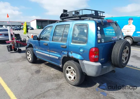 2003 Jeep Liberty Sport/Freedom from USA, damaged, VIN 1J4GK48K33W536068